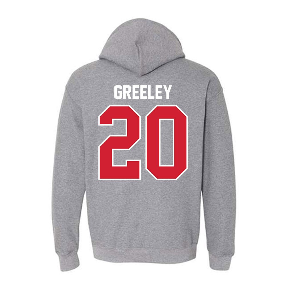 Eastern Washington - NCAA Football : Dre Greeley - Classic Shersey Hooded Sweatshirt-1