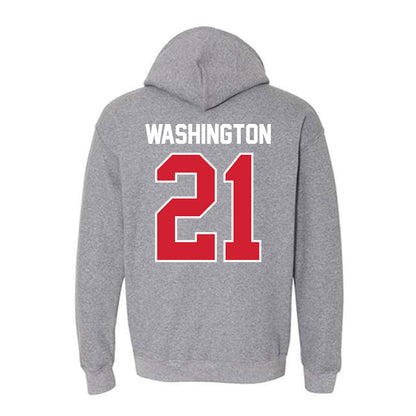Eastern Washington - NCAA Football : Messiah Washington - Classic Shersey Hooded Sweatshirt-1