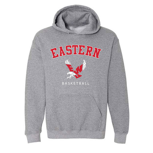 Eastern Washington - NCAA Men's Basketball : Jamil Miller - Classic Shersey Hooded Sweatshirt-0