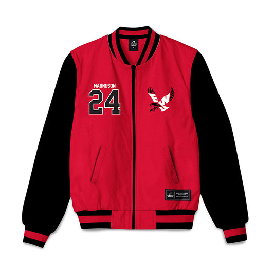 Eastern Washington - NCAA Women's Basketball : Brielle Magnuson - Bomber Jacket-0