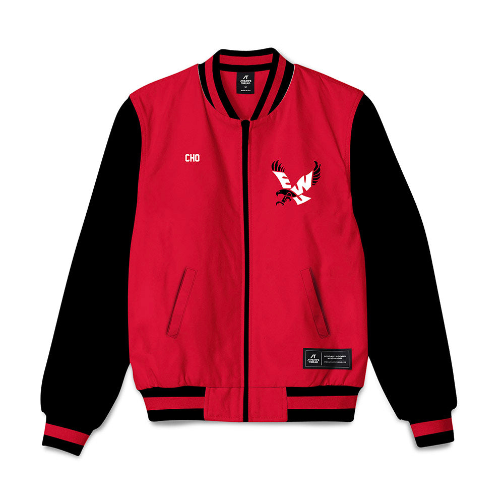 Eastern Washington - NCAA Women's Golf : Mia Cho - Bomber Jacket-0