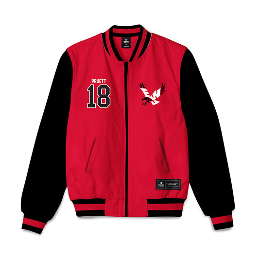 Eastern Washington - NCAA Football : Cole Pruett - Bomber Jacket-0