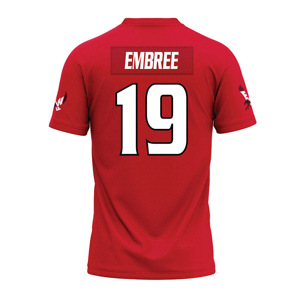 Eastern Washington - NCAA Football : Sean Embree - Premium Football Jersey-1