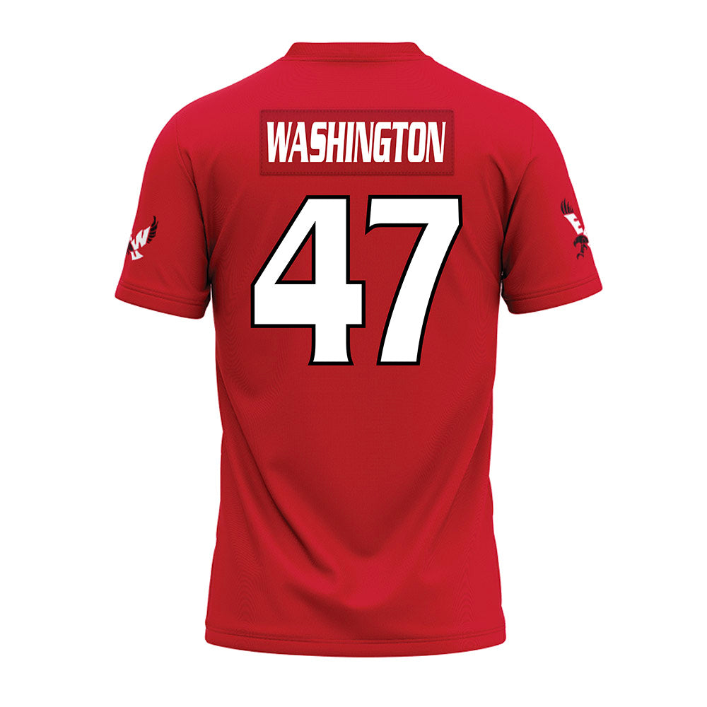 Eastern Washington - NCAA Football : Messiah Washington - Premium Football Jersey-1
