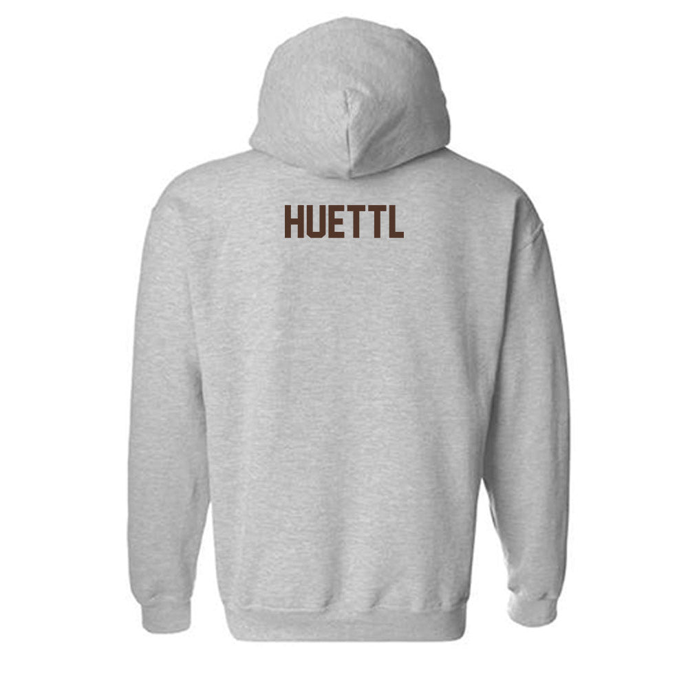 St. Bonaventure - NCAA Men's Swimming & Diving : Brady Huettl - Classic Shersey Hooded Sweatshirt-1