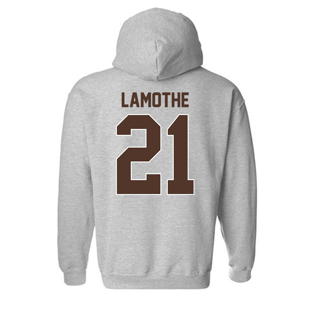 St. Bonaventure - NCAA Baseball : Christian LaMothe - Classic Shersey Hooded Sweatshirt-1