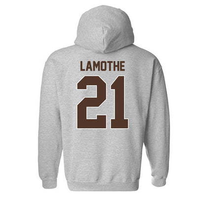 St. Bonaventure - NCAA Baseball : Christian LaMothe - Classic Shersey Hooded Sweatshirt-1