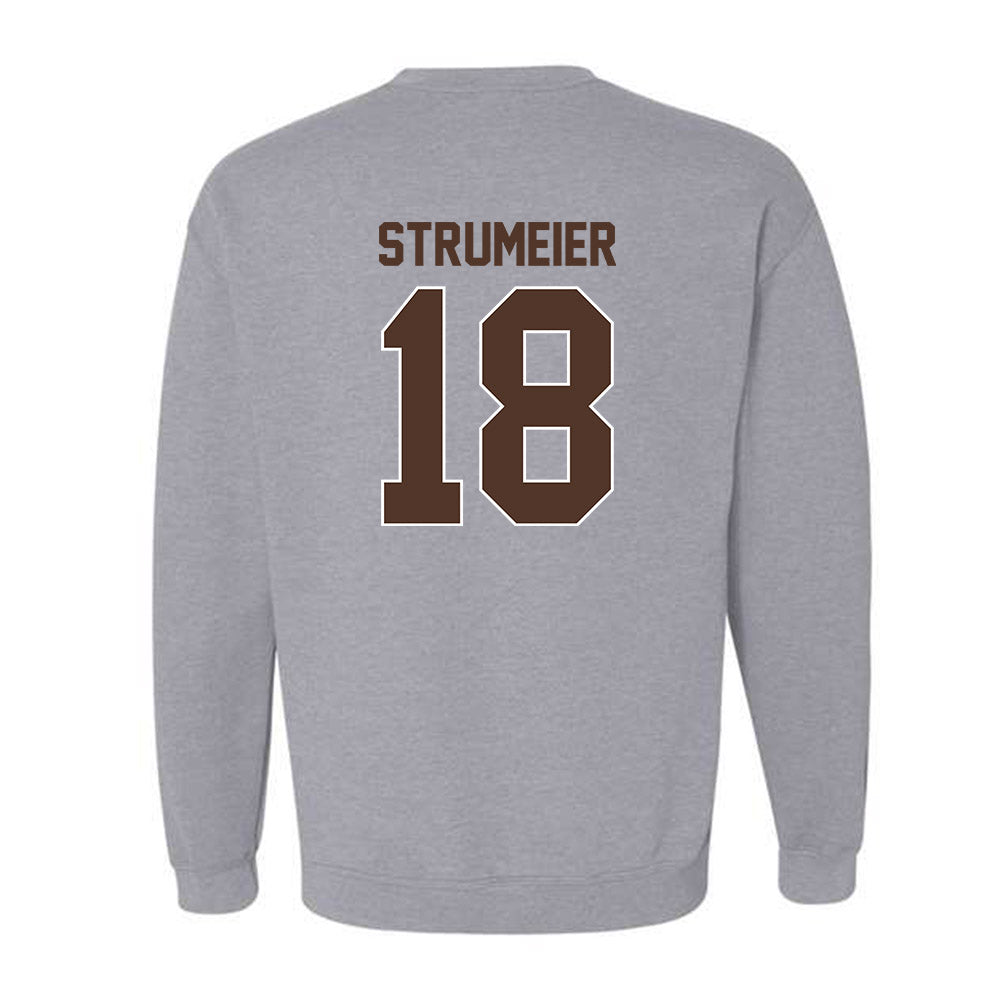St. Bonaventure - NCAA Men's Soccer : Bryce Strumeier - Classic Shersey Crewneck Sweatshirt-1
