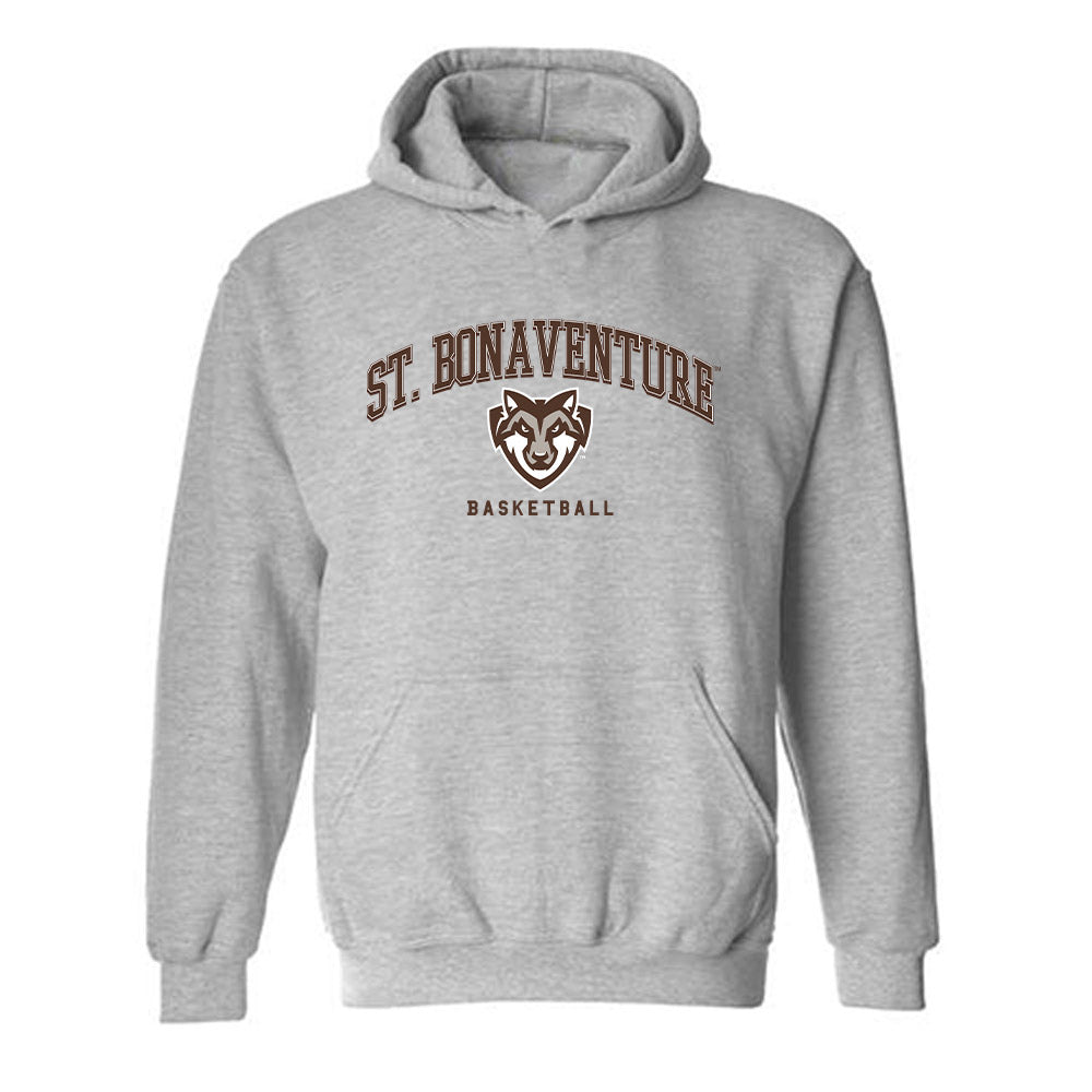 St. Bonaventure - NCAA Men's Basketball : Achille Lonati - Classic Shersey Hooded Sweatshirt-0