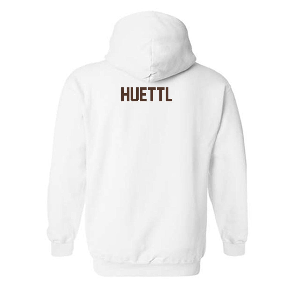 St. Bonaventure - NCAA Men's Swimming & Diving : Brady Huettl - Classic Shersey Hooded Sweatshirt-1