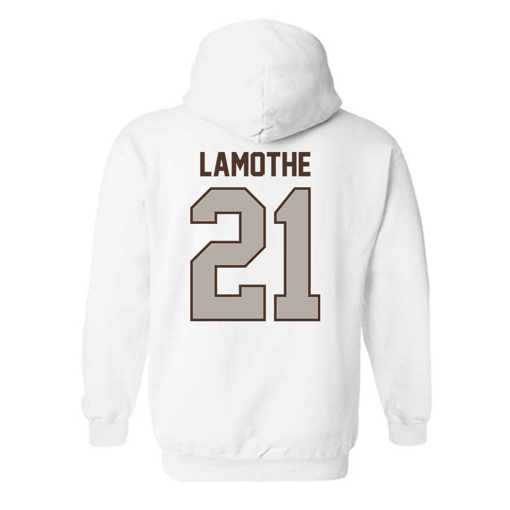 St. Bonaventure - NCAA Baseball : Christian LaMothe - Classic Shersey Hooded Sweatshirt-1