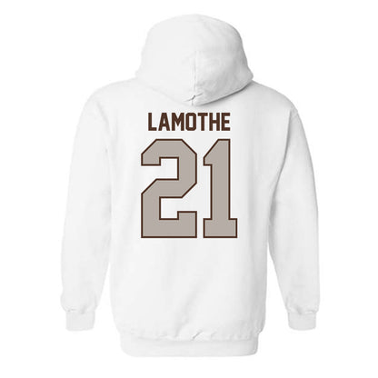 St. Bonaventure - NCAA Baseball : Christian LaMothe - Classic Shersey Hooded Sweatshirt-1