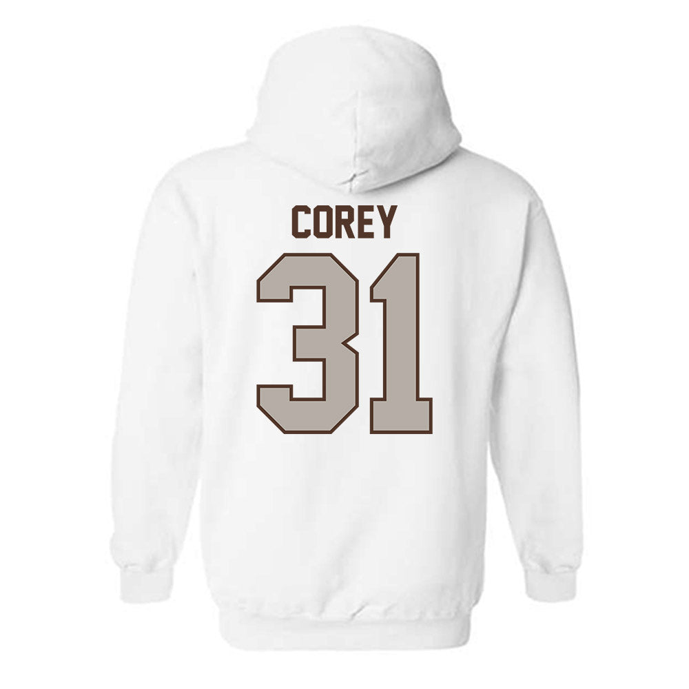 St. Bonaventure - NCAA Baseball : Ty Corey - Classic Shersey Hooded Sweatshirt-1
