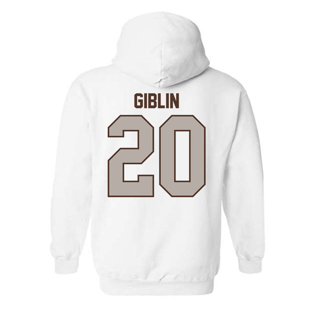 St. Bonaventure - NCAA Baseball : Eamon Giblin - Classic Shersey Hooded Sweatshirt-1