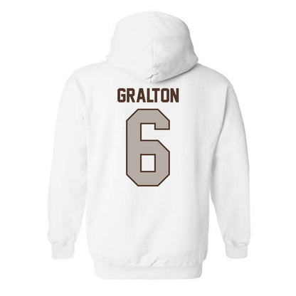 St. Bonaventure - NCAA Women's Basketball : Lola Gralton - Classic Shersey Hooded Sweatshirt-1