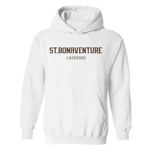 St. Bonaventure - NCAA Men's Lacrosse : Kaeden Burger - Classic Shersey Hooded Sweatshirt-0
