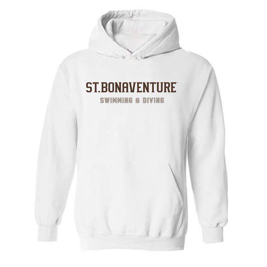 St. Bonaventure - NCAA Men's Swimming & Diving : Luigi Termine - Classic Shersey Hooded Sweatshirt-0