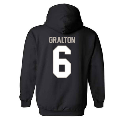 St. Bonaventure - NCAA Women's Basketball : Lola Gralton - Classic Shersey Hooded Sweatshirt-1