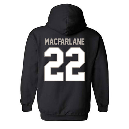 St. Bonaventure - NCAA Men's Soccer : Kyle Macfarlane - Classic Shersey Hooded Sweatshirt-1