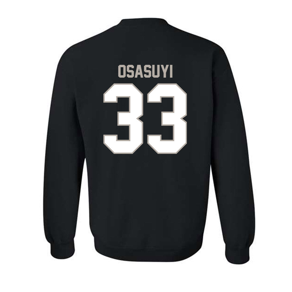 St. Bonaventure - NCAA Men's Basketball : Andrew Osasuyi - Classic Shersey Crewneck Sweatshirt-1