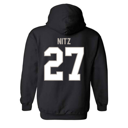 St. Bonaventure - NCAA Men's Soccer : Harrison Nitz - Classic Shersey Hooded Sweatshirt-1