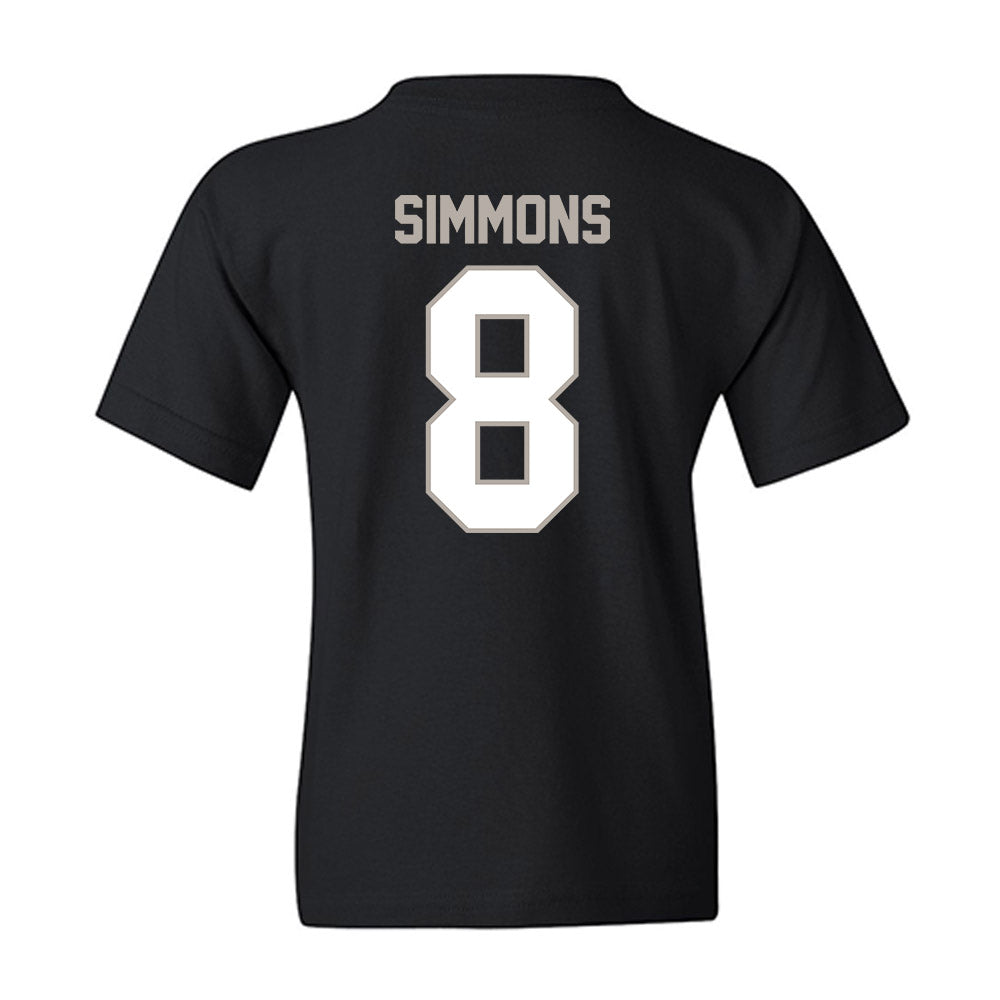 St. Bonaventure - NCAA Men's Basketball : Buddy Simmons - Classic Shersey Youth T-Shirt-1