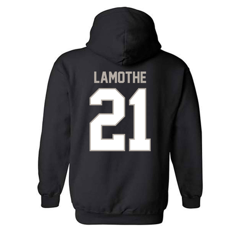 St. Bonaventure - NCAA Baseball : Christian LaMothe - Classic Shersey Hooded Sweatshirt-1
