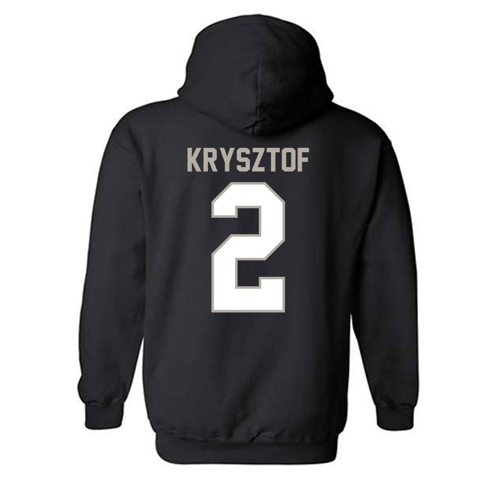 St. Bonaventure - NCAA Women's Basketball : Kaylee Krysztof - Classic Shersey Hooded Sweatshirt-1