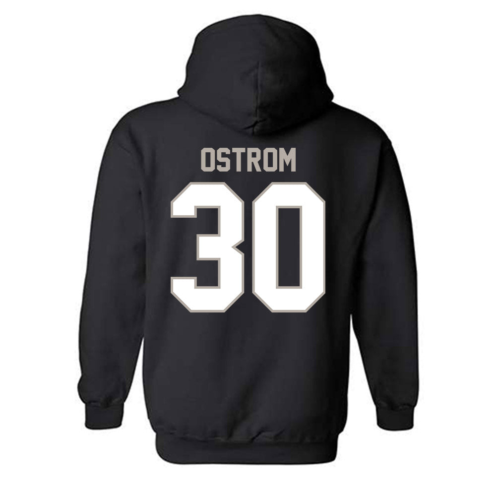 St. Bonaventure - NCAA Men's Basketball : Broek Ostrom - Classic Shersey Hooded Sweatshirt-1