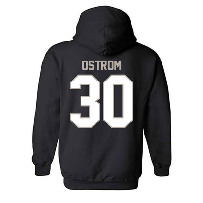 St. Bonaventure - NCAA Men's Basketball : Broek Ostrom - Classic Shersey Hooded Sweatshirt-1