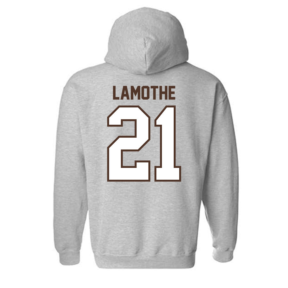 St. Bonaventure - NCAA Baseball : Christian LaMothe - Classic Shersey Hooded Sweatshirt-1