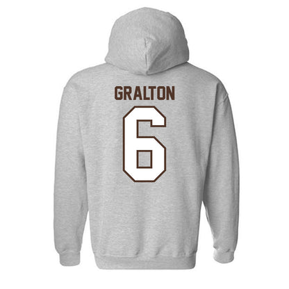 St. Bonaventure - NCAA Women's Basketball : Lola Gralton - Classic Shersey Hooded Sweatshirt-1