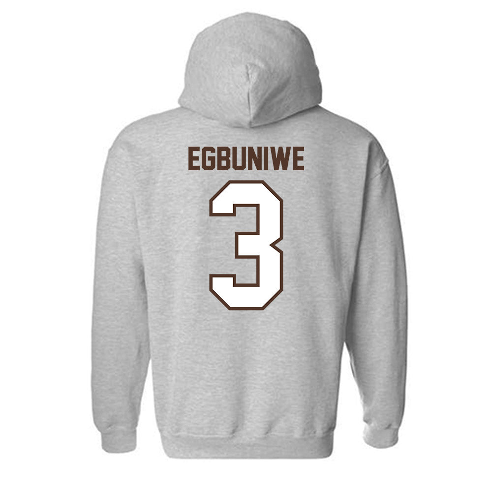 St. Bonaventure - NCAA Men's Basketball : Daniel Egbuniwe - Classic Shersey Hooded Sweatshirt-1