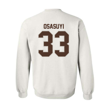 St. Bonaventure - NCAA Men's Basketball : Andrew Osasuyi - Classic Shersey Crewneck Sweatshirt-1