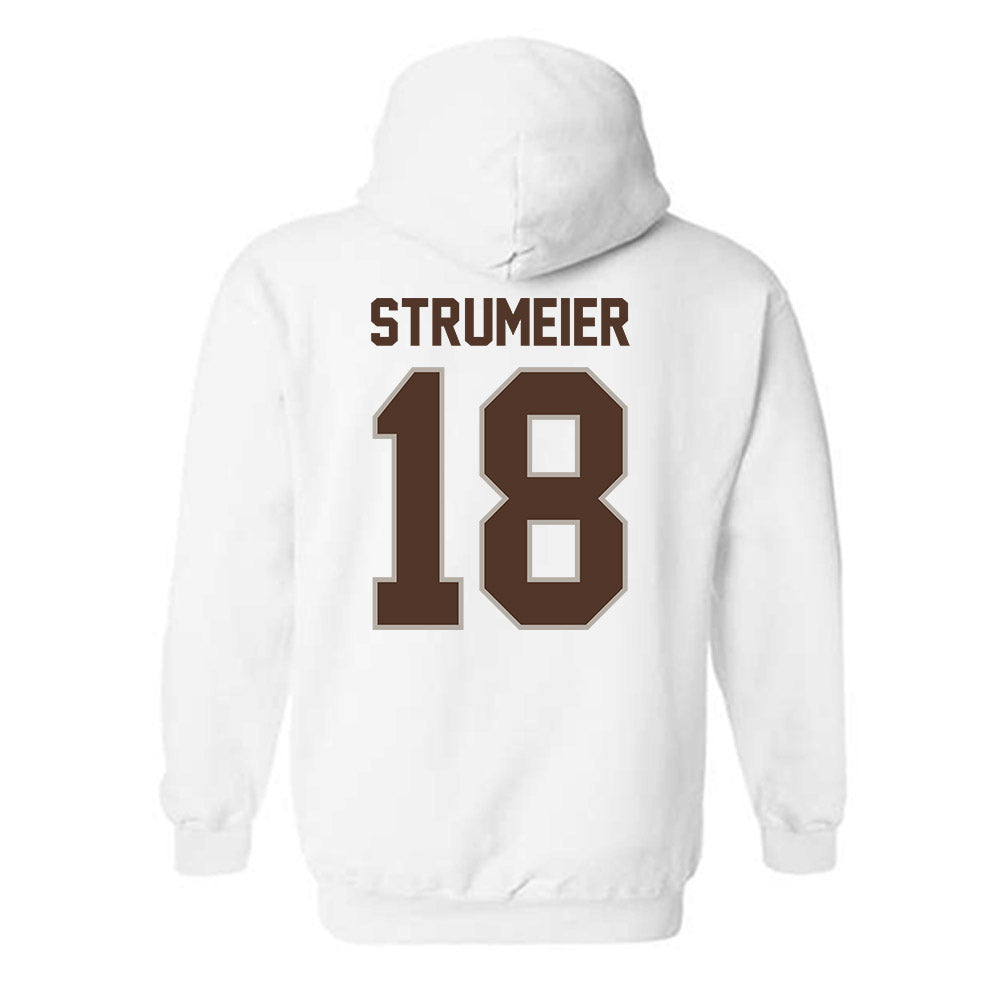 St. Bonaventure - NCAA Men's Soccer : Bryce Strumeier - Classic Shersey Hooded Sweatshirt-1