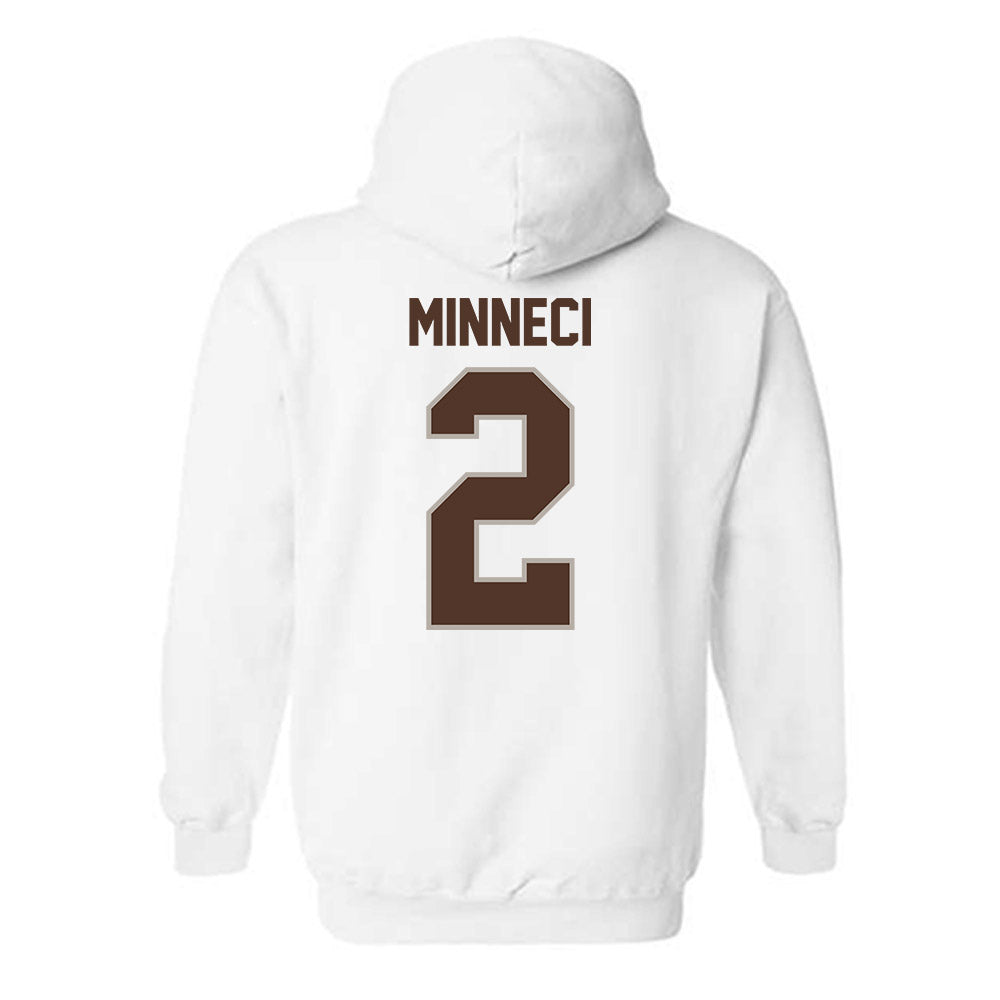 St. Bonaventure - NCAA Men's Soccer : Jackson Minneci - Classic Shersey Hooded Sweatshirt-1