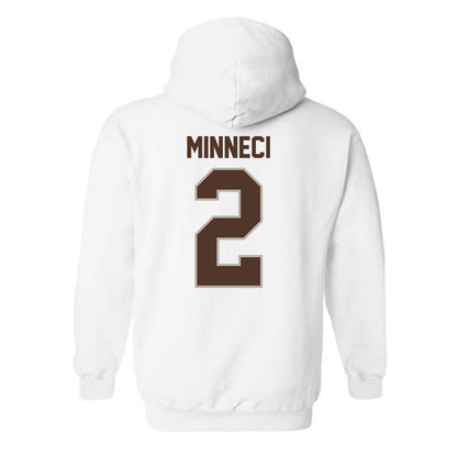 St. Bonaventure - NCAA Men's Soccer : Jackson Minneci - Classic Shersey Hooded Sweatshirt-1