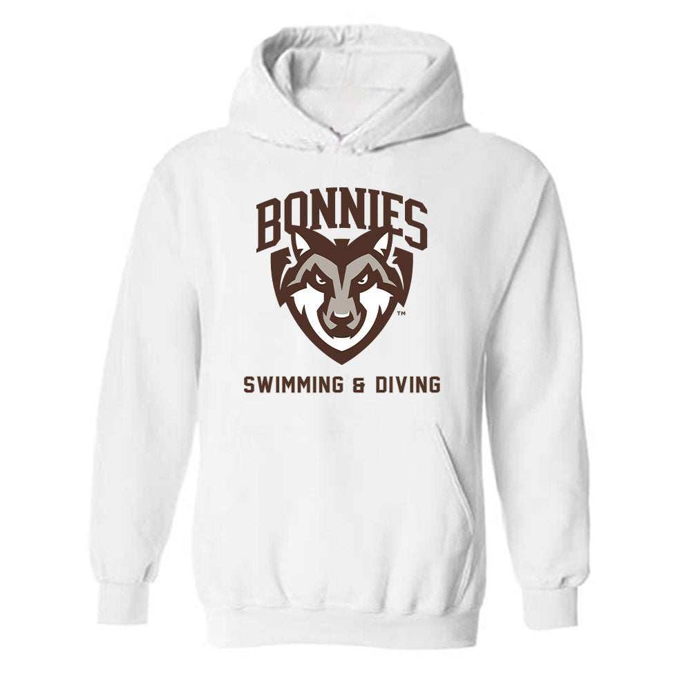 St. Bonaventure - NCAA Men's Swimming & Diving : Maxwell Tucker - Classic Shersey Hooded Sweatshirt-0