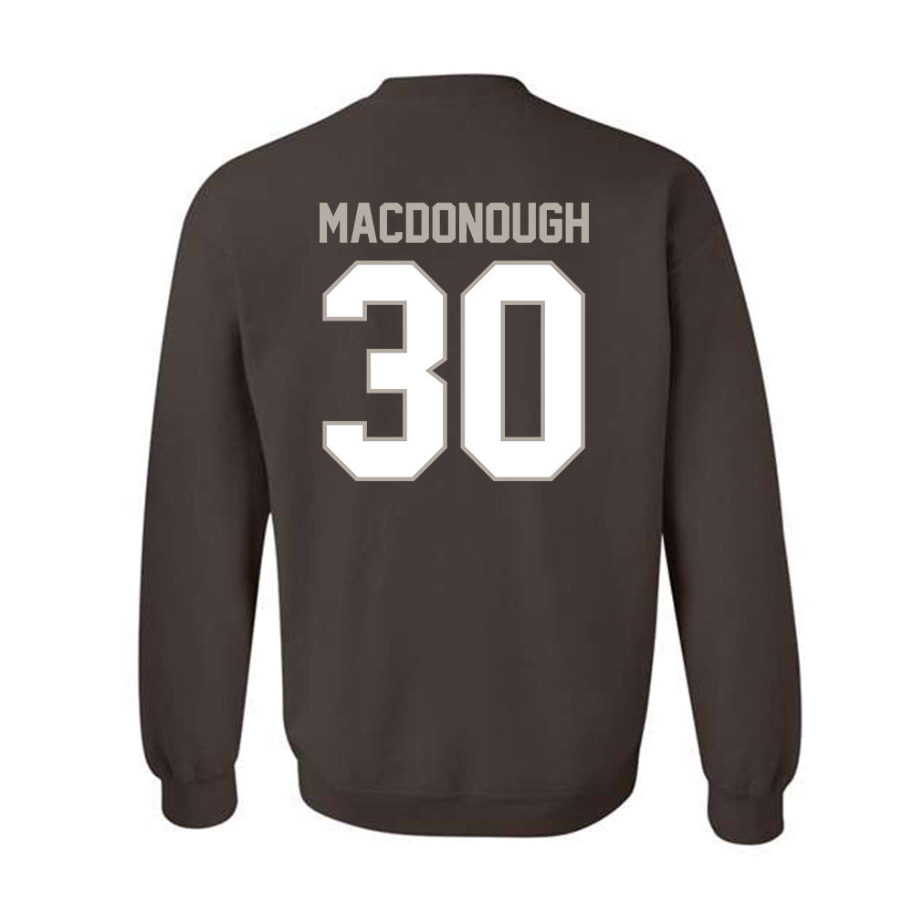 St. Bonaventure - NCAA Women's Basketball : Elyse MacDonough - Crewneck Sweatshirt-1