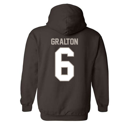 St. Bonaventure - NCAA Women's Basketball : Lola Gralton - Hooded Sweatshirt-1