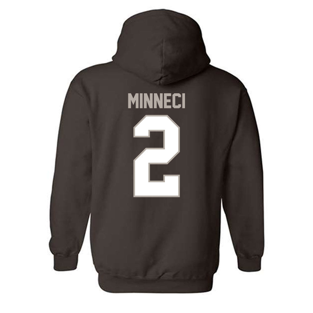 St. Bonaventure - NCAA Men's Soccer : Jackson Minneci - Hooded Sweatshirt-1