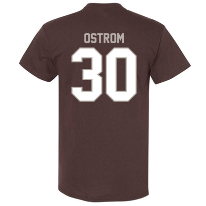 St. Bonaventure - NCAA Men's Basketball : Broek Ostrom - T-Shirt-1