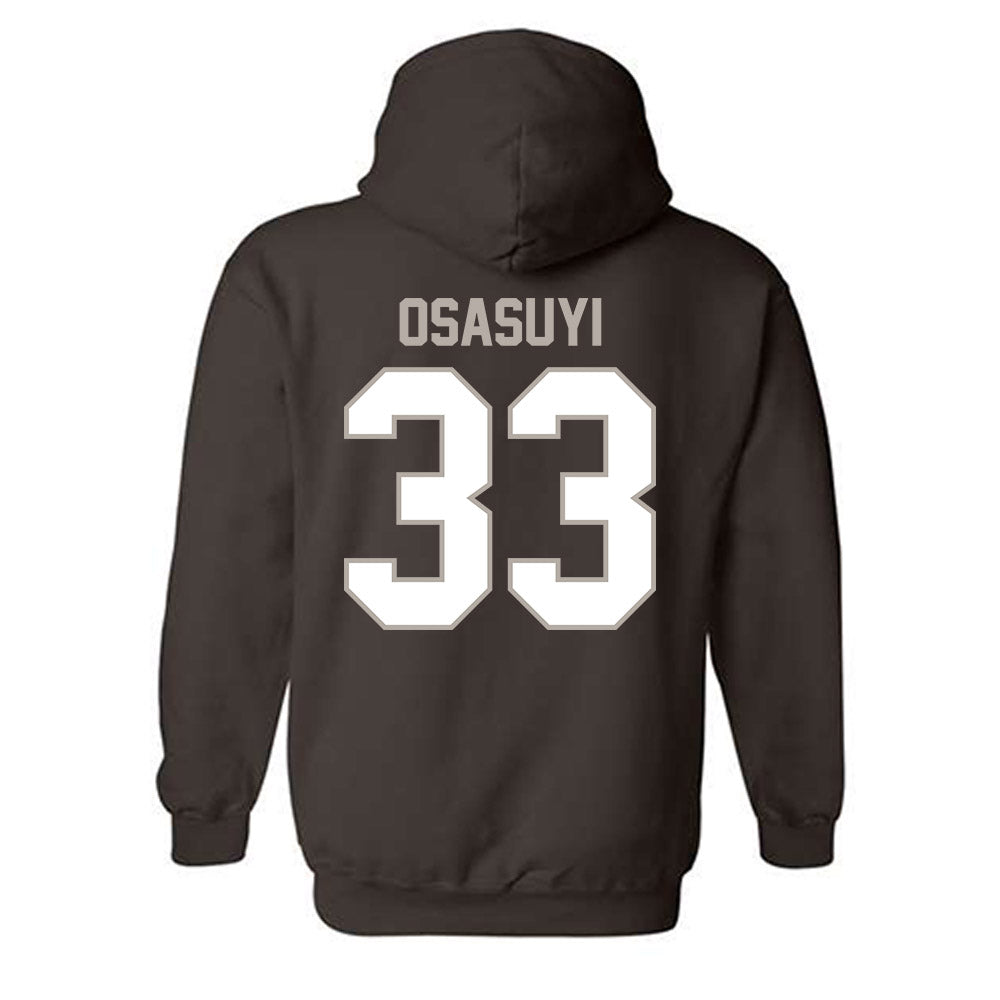 St. Bonaventure - NCAA Men's Basketball : Andrew Osasuyi - Hooded Sweatshirt-1