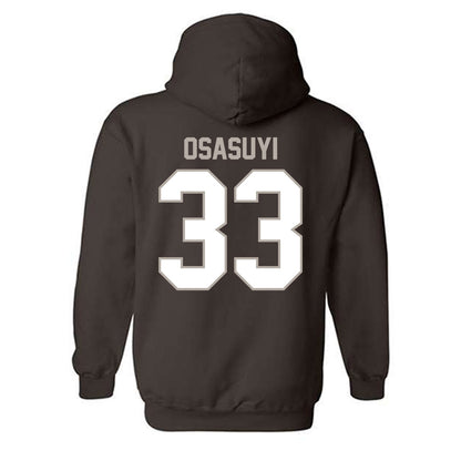 St. Bonaventure - NCAA Men's Basketball : Andrew Osasuyi - Hooded Sweatshirt-1