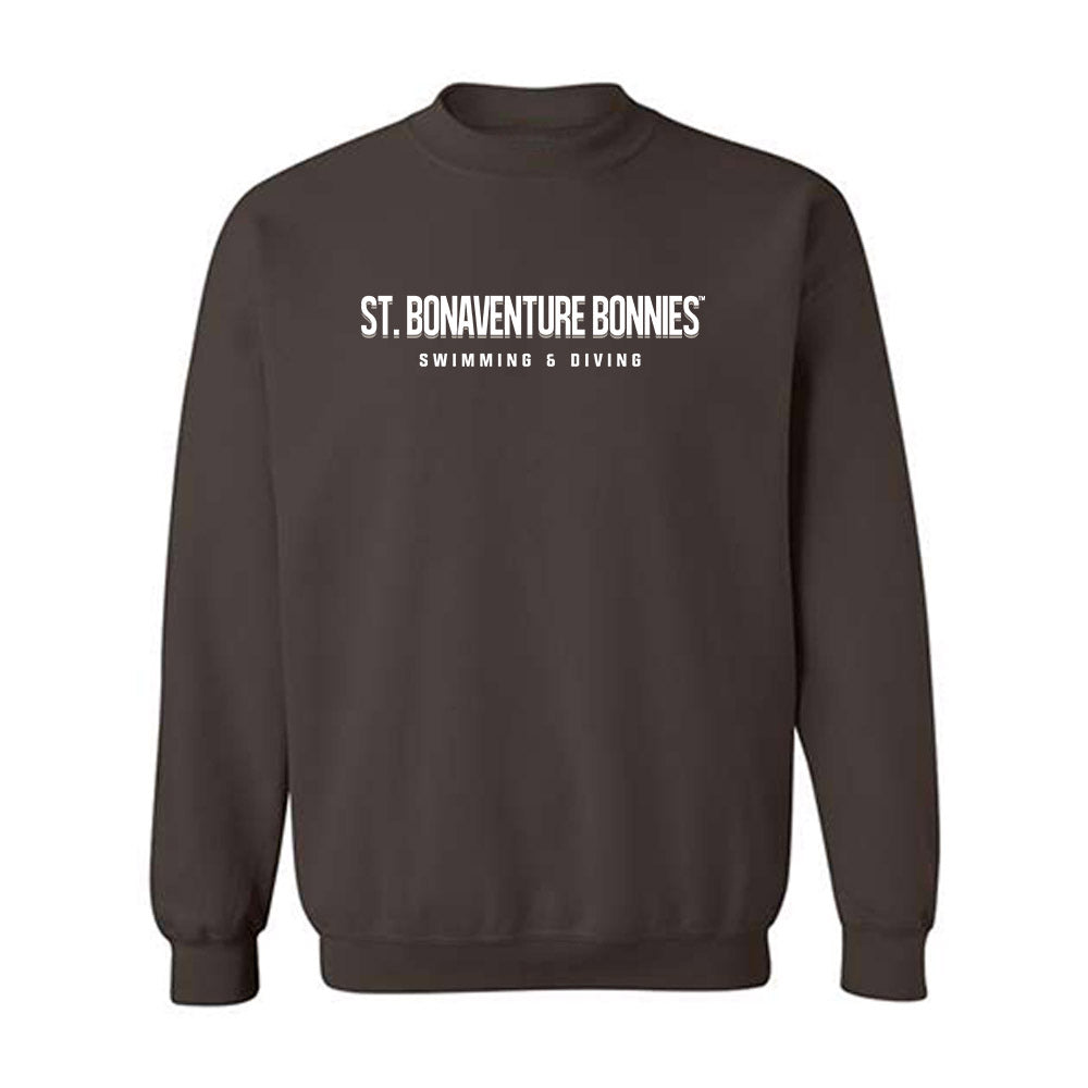 St. Bonaventure - NCAA Men's Swimming & Diving : Goran Cindric - Crewneck Sweatshirt-0