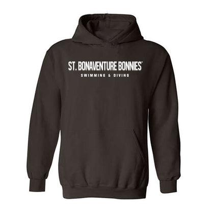 St. Bonaventure - NCAA Men's Swimming & Diving : Cole Tangeman - Hooded Sweatshirt-0
