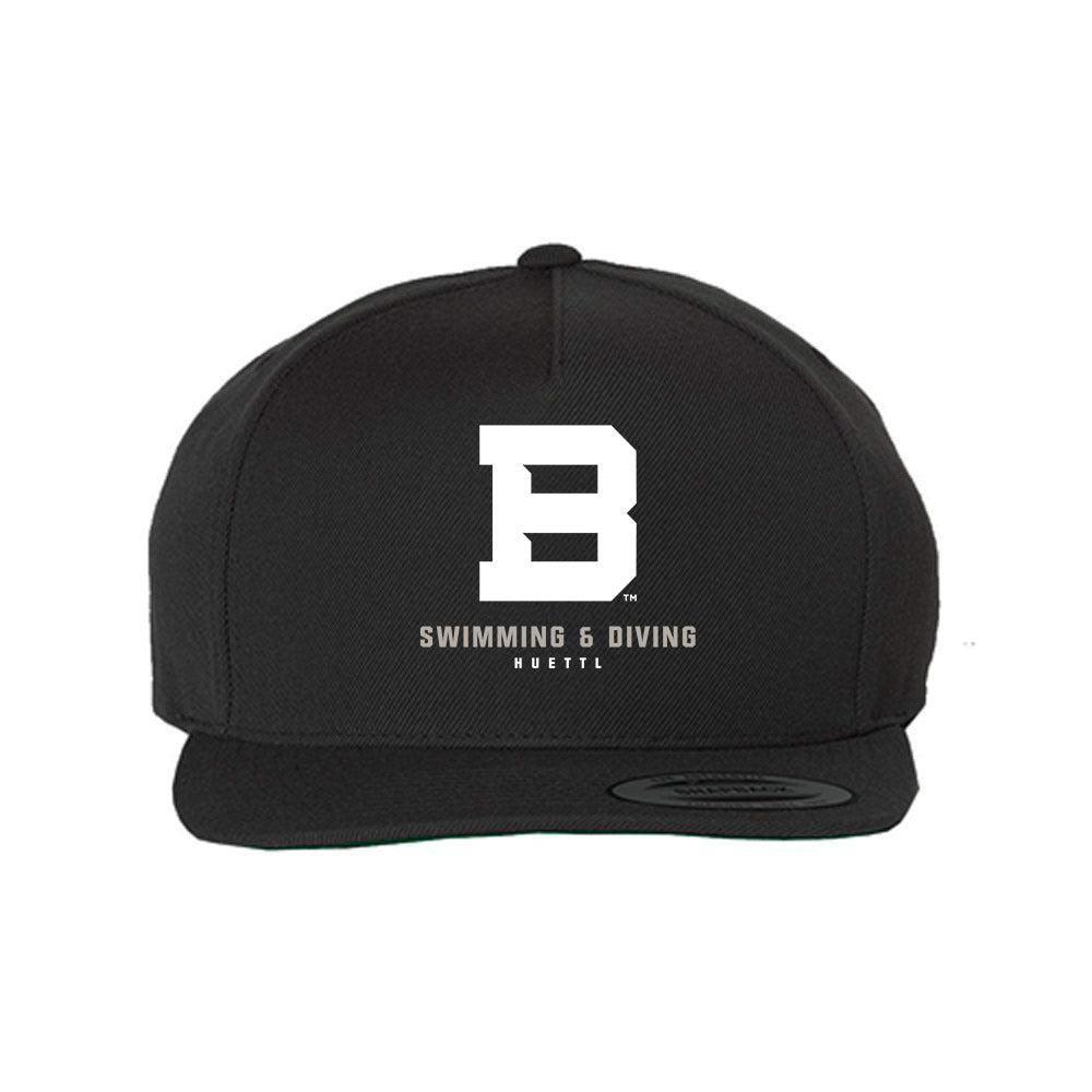 St. Bonaventure - NCAA Men's Swimming & Diving : Brady Huettl - Snapback Hat-0