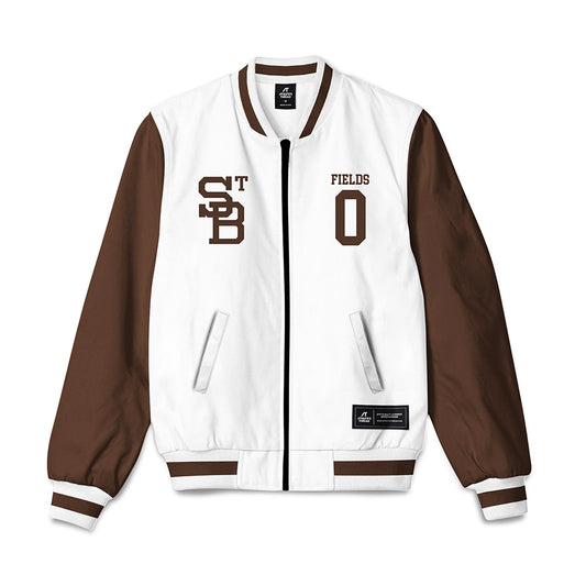 St. Bonaventure - NCAA Women's Basketball : Diamond Fields - Bomber Jacket-0