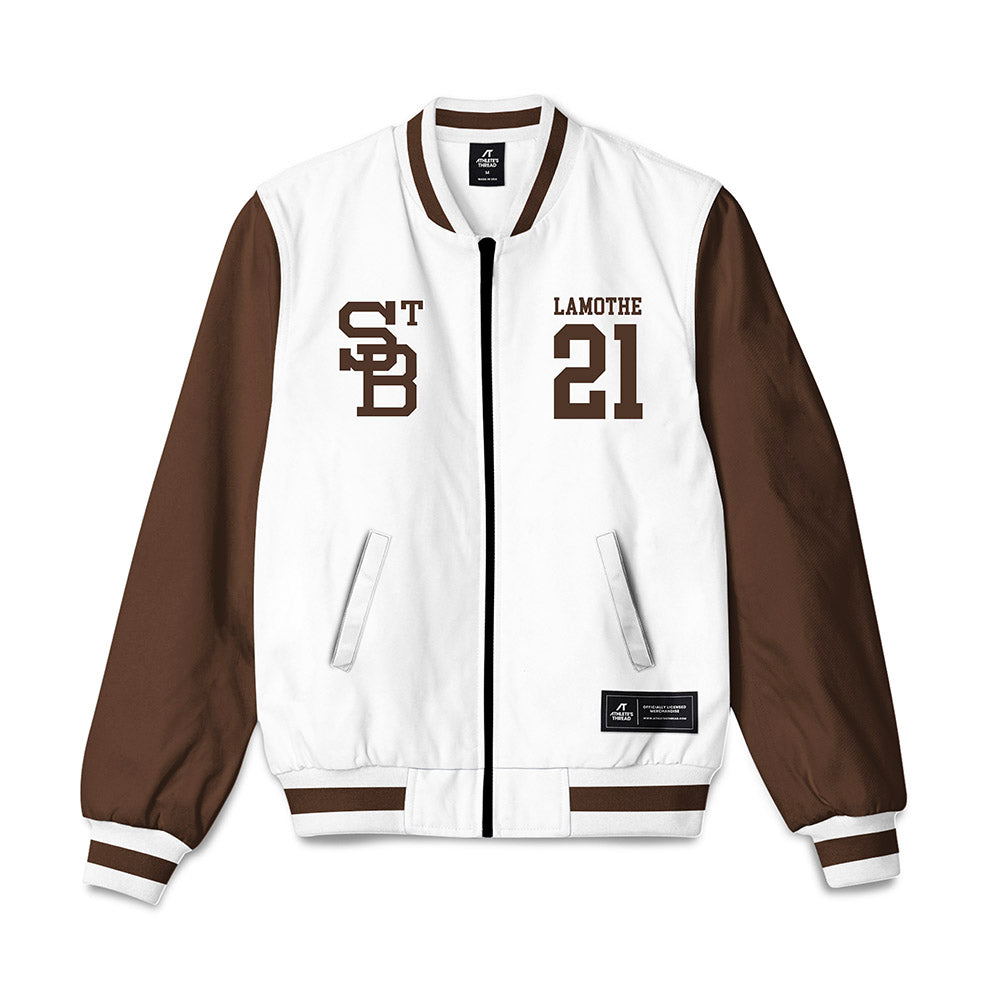 St. Bonaventure - NCAA Baseball : Christian LaMothe - Bomber Jacket-0