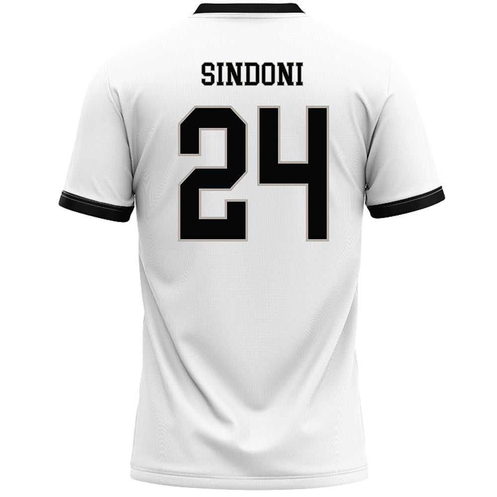 St. Bonaventure - NCAA Men's Lacrosse : Nino Sindoni - White Lacrosse Jersey -1